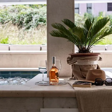 Luxury Private Spa Apartment With Heated Pool & Sauna And Sea View Apartment Cavtat